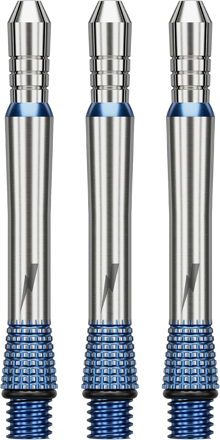 Target Darts Phil Taylor Gx2 Raw Power Titanium Dart Shaft, Short/Intermediate/Medium | Player Edition Aluminium Shafts, 2BA Thread, Professional Dart Accessories - Image 1